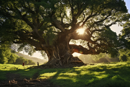 Capturing the Magnificent Big Tree: AR 3:2 Photographyの素材