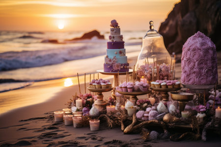 Savor the Sweetness: A Beachside Dessert Extravaganza!の素材
