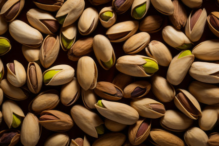 Pistachio Paradise: Unleash Your Taste Buds with the Finest Brown Pistachio Nuts - AR 3:2!の素材