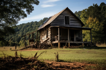 Rustic Charm: Exploring the Cabin at the Farmの素材