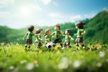 Thriving Together on the Green Grassland: Children's Team Building Adventureの素材