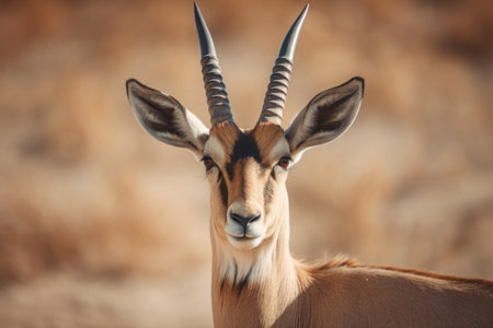 Capturing the Majesty: Close-up Antelope Photography in Stunning AR 3:2の素材