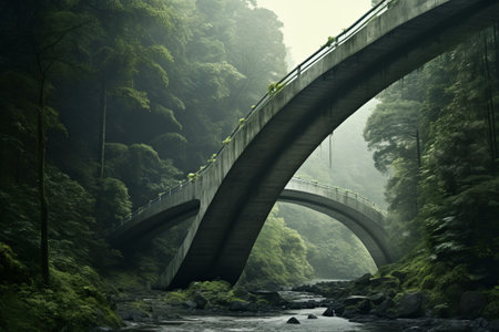 Sturdy and Durable: Unveiling the Resilient Concrete Bridge â AR 3:2の素材
