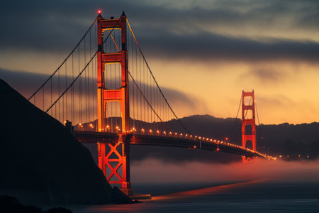 Capturing the Iconic Golden Gate Bridge in San Francisco: A Stunning AR 3:2 Experienceの素材
