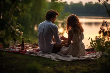 Natures Romantic Escape: Capturing Loves Serenity in AR 3:2の素材