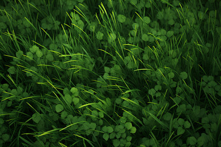 Emerald Symphony: Unveiling the Lush Green Grass - AR 3:2の素材