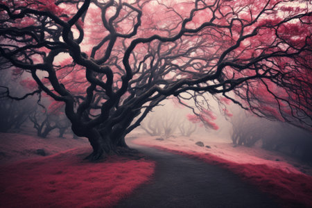 Captivating Tree Landscapes: A Visual Exploration in 3:2 Aspect Ratioの素材