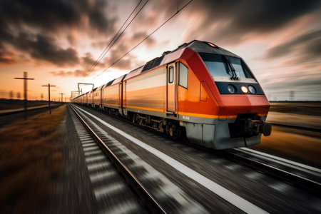 Rapid Railways: A Glimpse into Modern Train Technologyの素材