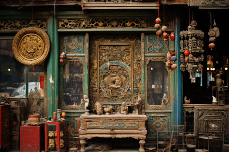 A Vintage Journey through Eastern Markets Timeless Oriental Decorの素材
