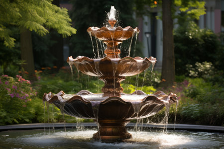 Enhancing Your Outdoor Space with the Stunning AR 3:2 Fountainの素材