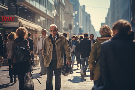 Urban Snapshot: Street Life in Motion - AR 3:2の素材