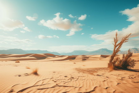 Exquisite Capture of a Desert Oasis: Enchanting AR 3:2 Photographの素材