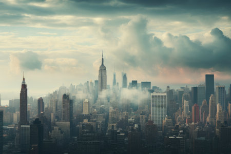 Capturing the Breathtaking Ar 3:2 Cityscape in Daylight Photographyの素材