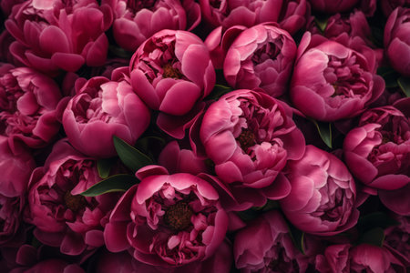 Pleasing Peony Splendor: A Captivating Close-Up Capture at 3:2 Aspect Ratioの素材
