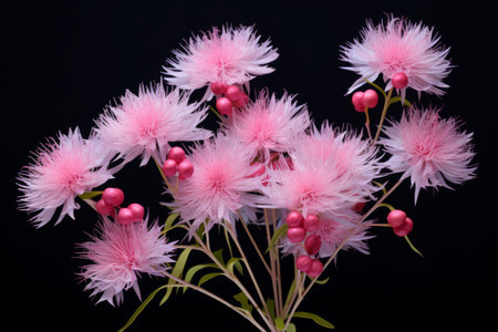 Blossoming Beauties: The Pink Petaled Flowering Plant in AR 3:2の素材