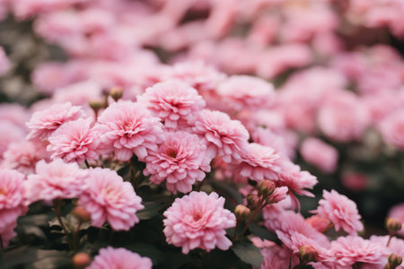 Blooming Beauty: Captivating Close-ups of Pink Flowers in Selective Focus --ar 3:2の素材