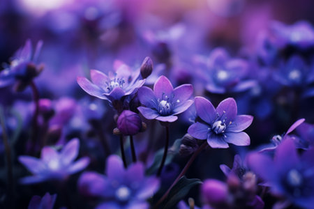 Breathtaking Purple Petals in Selective Focus: A Captivating 3:2 Photography Adventureの素材