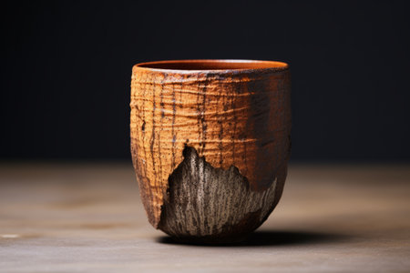 Embracing Imperfections: The Artistry of a Rough-Finish Ceramic Cup - AR 3:2の素材