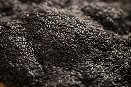Intriguing Insights into the Mysterious World of Black Sesame Seeds: ar 3:2の素材