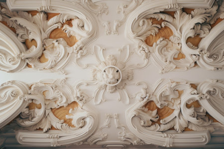 Unveiling the Majestic Aristic Design Adorning the Ceiling: Exploring the Fascinating World of AR 3:の素材