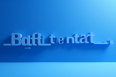 Enhancing Readability: Transforming Text on a Tranquil Blue Background [Aspect Ratio 3:2]の素材