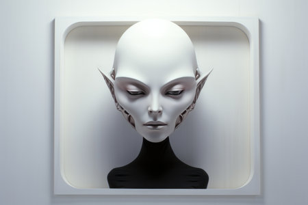 Unveiling the Serene Brilliance: Blank Surface --ar 3:2の素材