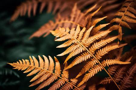 The Mysterious World of the Brown Fern: A Captivating Composition in 3:2 Aspect Ratioの素材