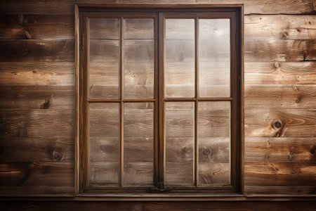 Captivating Rustic Charm: Brown Wooden Window Wallpaper in the Perfect 3:2 Aspect Ratioの素材