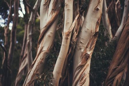 Captivating Details: Exploring the Intricacies of Bush Trunks --ar 3:2の素材
