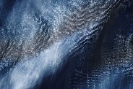 The Detailed Beauty of Denim: A Close-Up Photo - AR 3:2の素材
