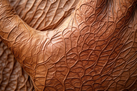 Exploring the Intricate Patterns of Human Palm Skin: A Close Up Photo in a 3:2 Aspect Ratioの素材