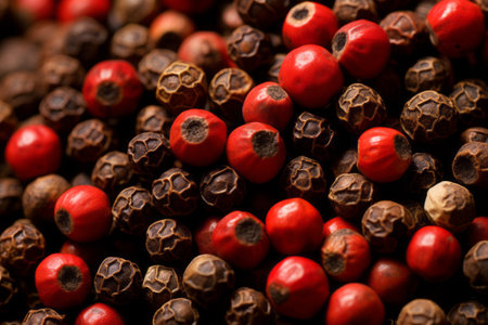 Captivating Close-Up: Exquisite Whole Peppercorns in Perfect Detailの素材