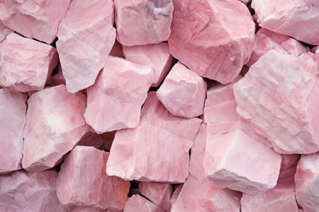 Precious Reflections: A Close-Up Glimpse into the Light Pink Stone Textureの素材