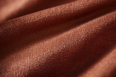 Exploring the Intricate Details: A Close-Up Journey through Brown Textile in 3:2 AR Photographyの素材