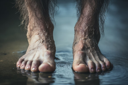 Toes: Captured in Close-Up Dimension - AR 3:2の素材