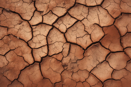 Unveiling Natures Timeline: The Journey of Cracked Brown Soil --ar 3:2の素材