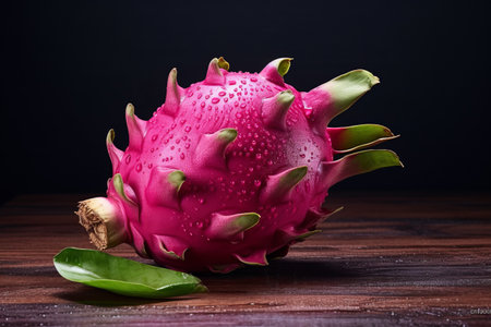 Tantalizing Tropical Pitaya: A Delectable Delight with Spiky Leaf Surfaces [AR 3:2]の素材