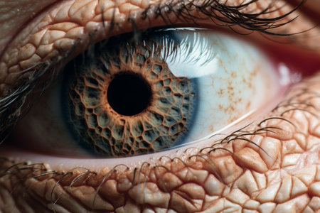 Discovering the Intricate World of Skin Up Close: An Extraordinary 3:2 AR Journeyの素材