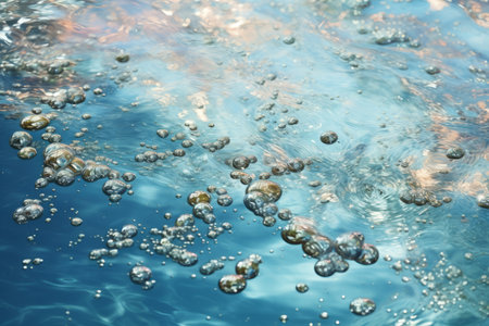 Enchanting Ripples: A Bewitching Glimpse into the Glitters on Water Surfaceの素材