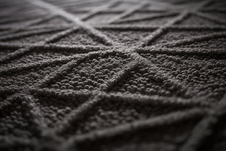 Captivating Details: Exploring the Intricate Beauty of a Close-Up Gray Carpet in 3:2 Photographyの素材