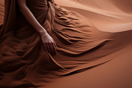 Exploring the Enchanting Hues of Brown Sand in a Captivating 3:2 Aspect Ratioの素材