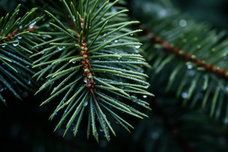 Pristine Precision: Capturing the Intricate Beauty of Pine Needles - AR 3:2の素材