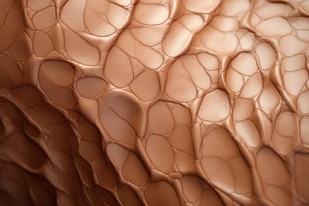 Exploring the Intricate Patterns: A Close-up of Human Skin Textureの素材