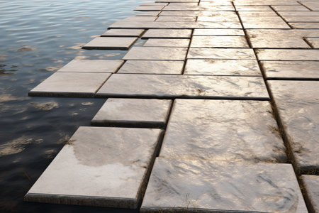 Watery Reality: Unveiling the Innovation of Concrete Pavement With Waterの素材