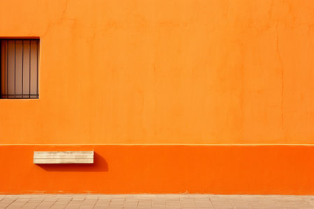 Tangerine Tango: A Vibrant Journey through the AR 3:2 Orange Wallの素材