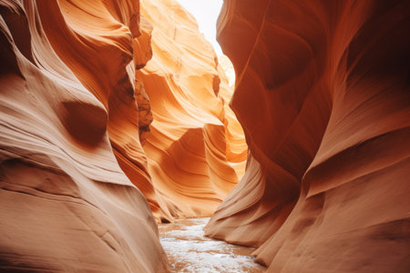 Marvels of Nature: Captivating Orange Toned Canyon Rock Formationの素材