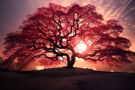 Capturing Natures Splendor: An Artistic Exploration of Trees in a 3:2 Frameの素材