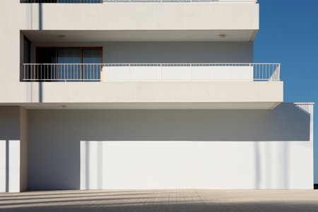 Harmonious Shadows: The Aesthetics of Residential Minimalism in a 3:2 Aspect Ratioの素材