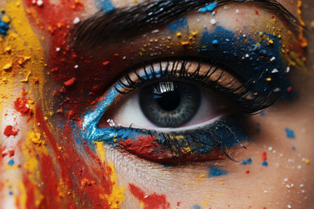 Capturing Brilliant Color Blends: An Artistic Examination of Close-up Photography in AR 3:2の素材