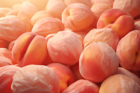 Spectacular Close-Up of Peach Rocks Shines in Mesmerizing Detail --ar 3:2の素材